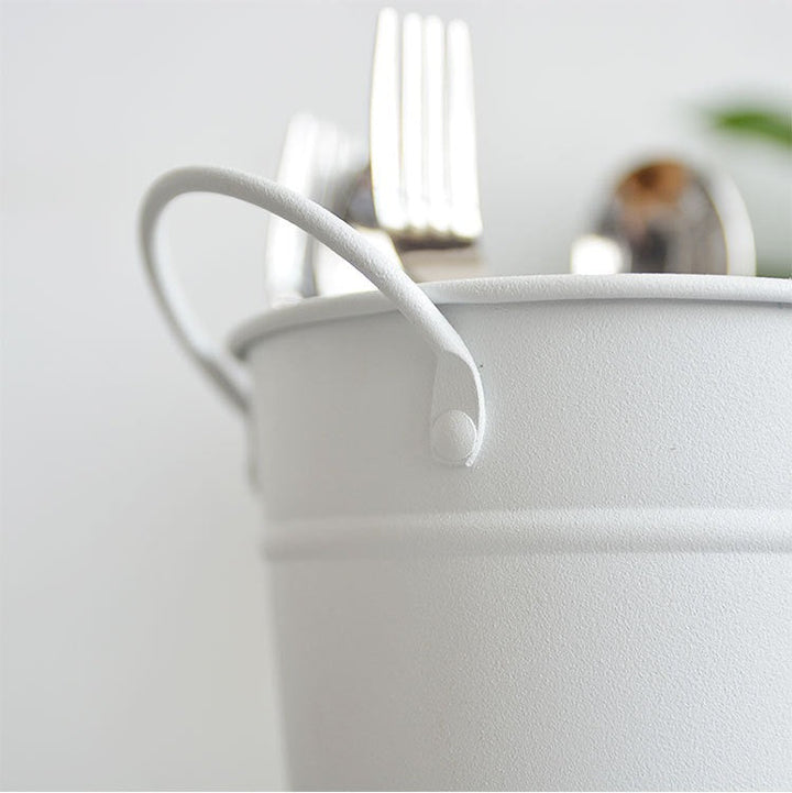 Minimalist Cutlery Storage Bucket