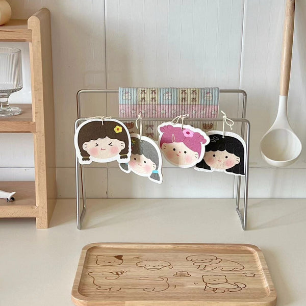 Cutie Girl Dish Sponge Set