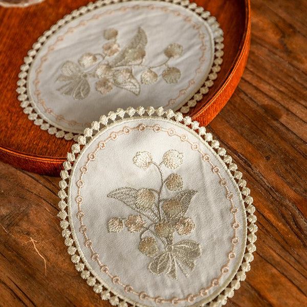 Lily Of The Valley Coaster Set