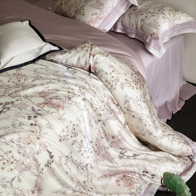 Delicate Spring Lyocell Bedding Set