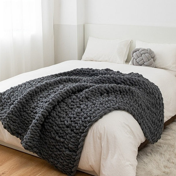 Rope Stitch Throw