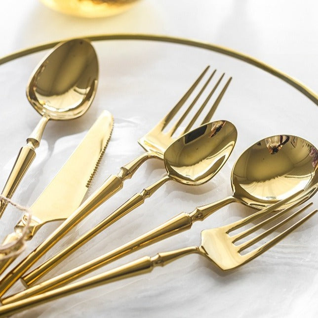 Radiant Gold Cutlery