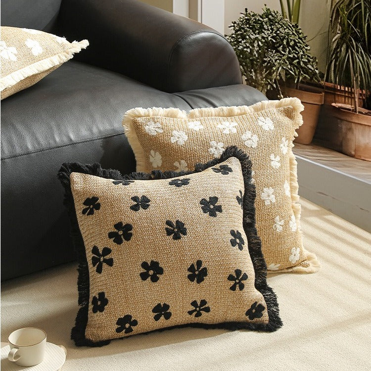 Wabi-sabi Floral Cushion