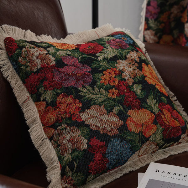 Retro Blossoming Curtain
