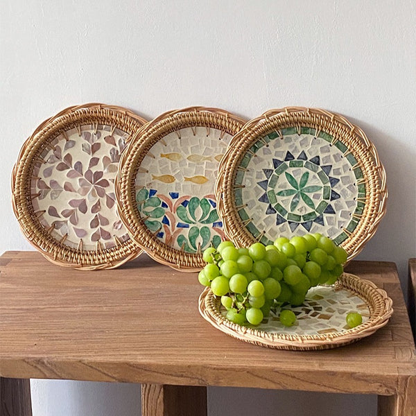 Garland Rattan Shell Tray