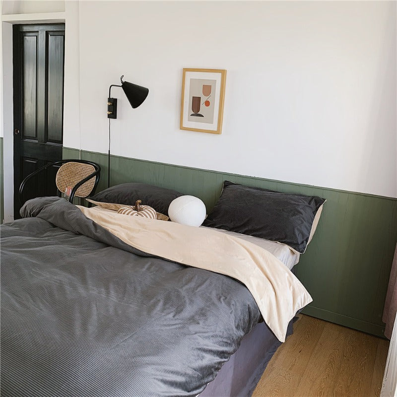 Warm Texture Bedding Set Collection