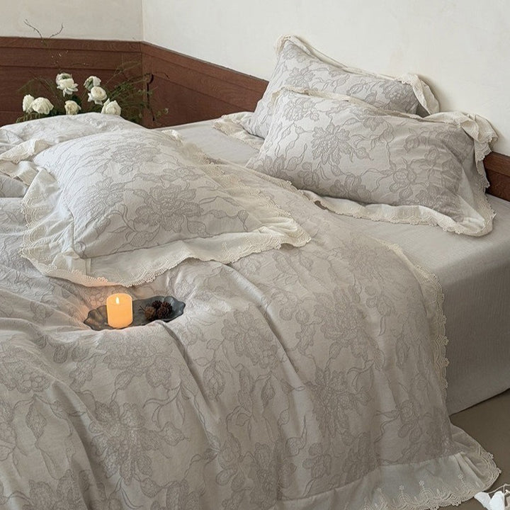 Countryside Textile Floral Bedding Set