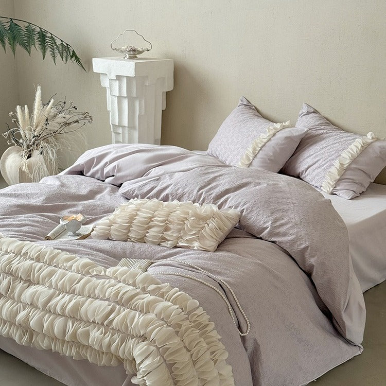 Petal Ruffle Bedding Set