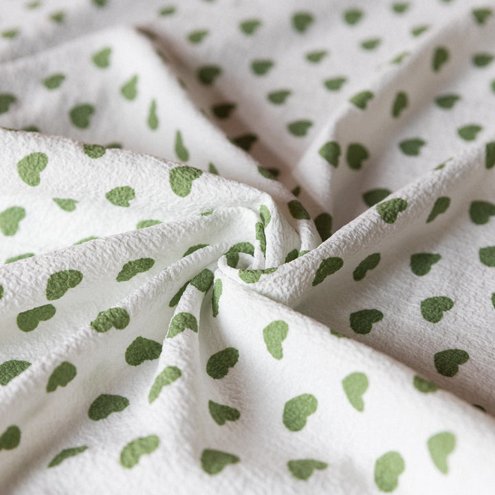 Heart Polka Dots Table Cloth