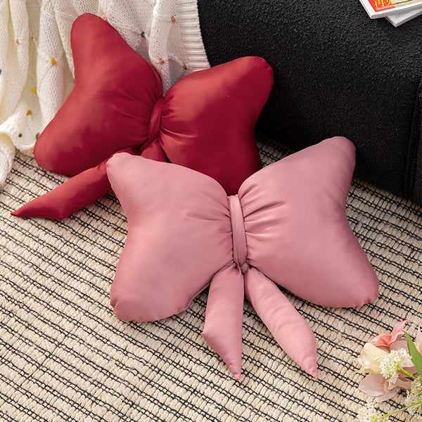 Bow - Tied Butterfly Cushion