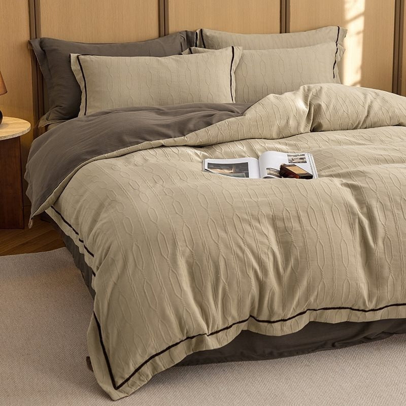 Sand Timber Diary Bedding Set