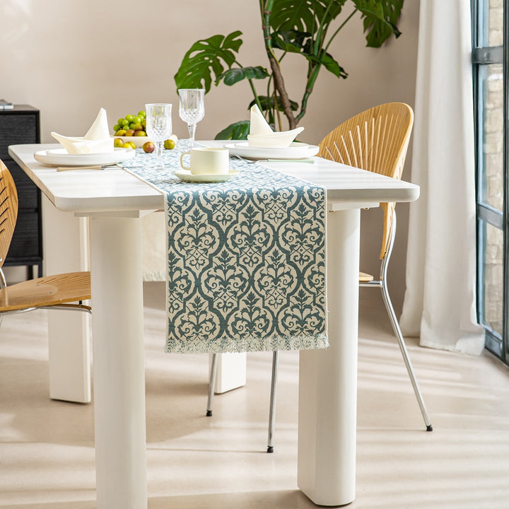 Countryside Blue Table Runner