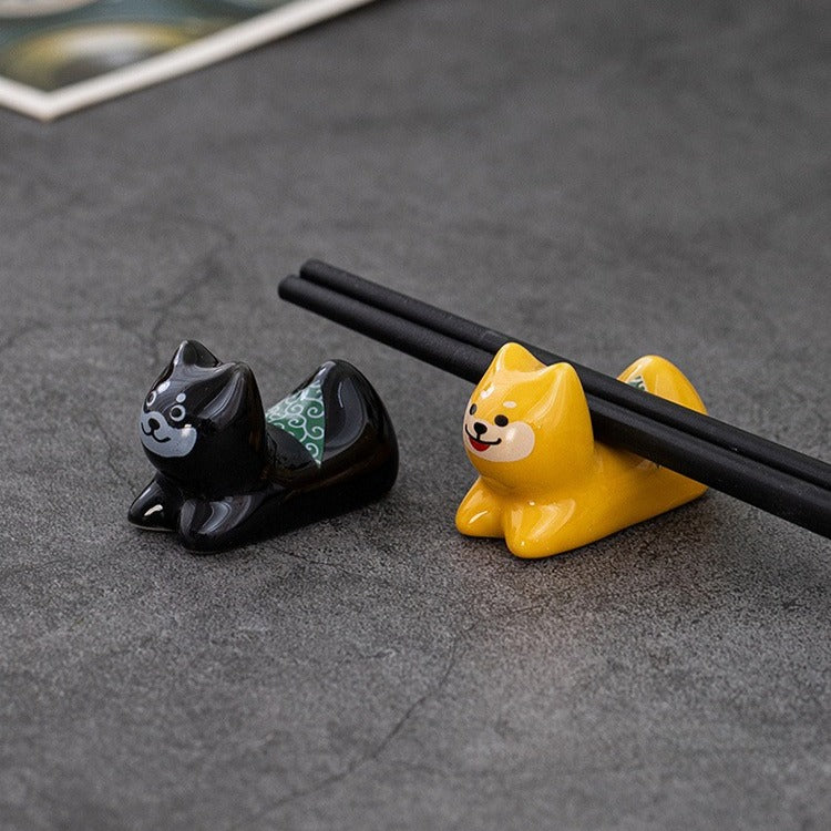 Shiba Chopstick Holder Set