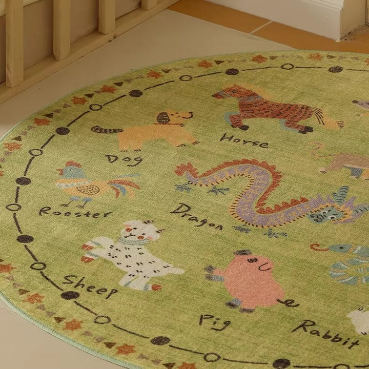 Lucky Zodiac Floor Mat