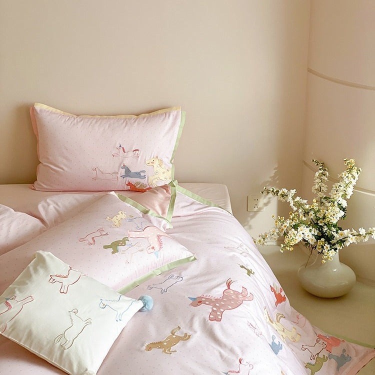 Pastel Pony Parade Bedding Set