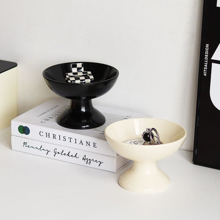 Minimalist Pedestal Storage Tray