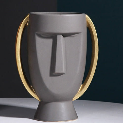 Modern Totemic Flower Pot