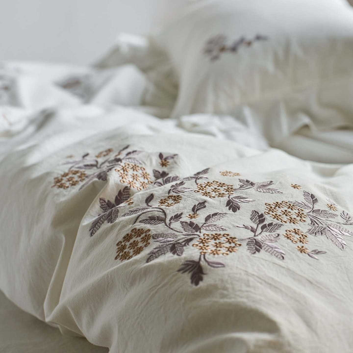 Princess Floral Cotton Linen Bedding Set