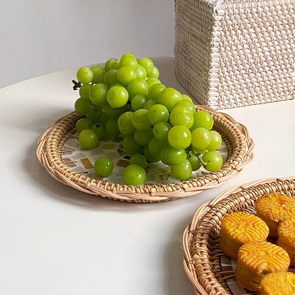 Garland Rattan Shell Tray