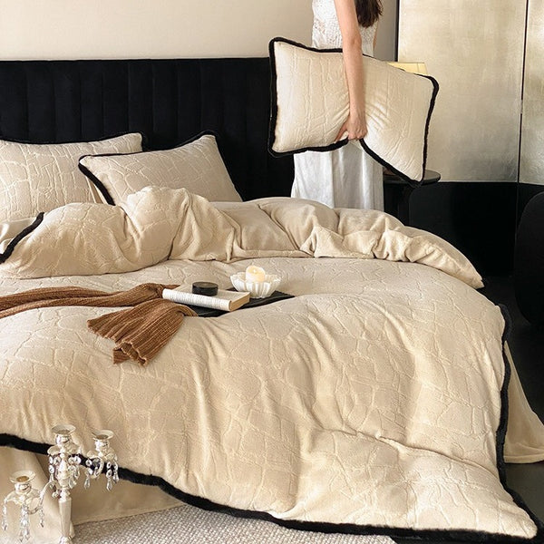 Lime Stone Noir Bedding Set