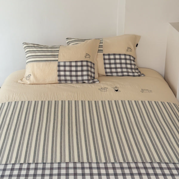Rural Patchwork Bedding Set