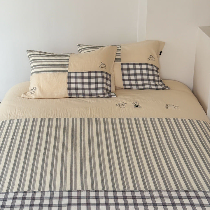 Rural Patchwork Bedding Set