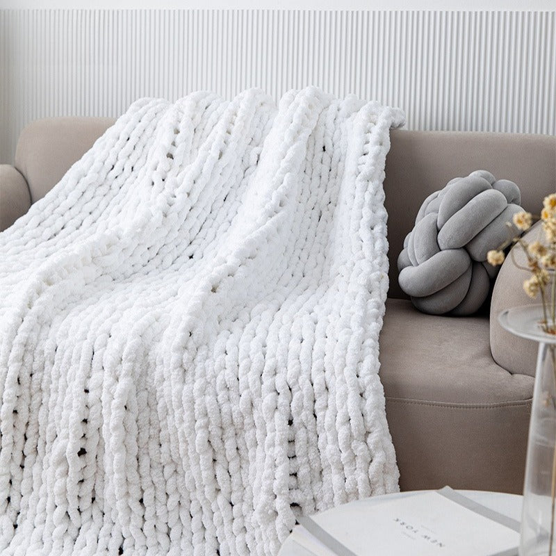 Rope Stitch Throw
