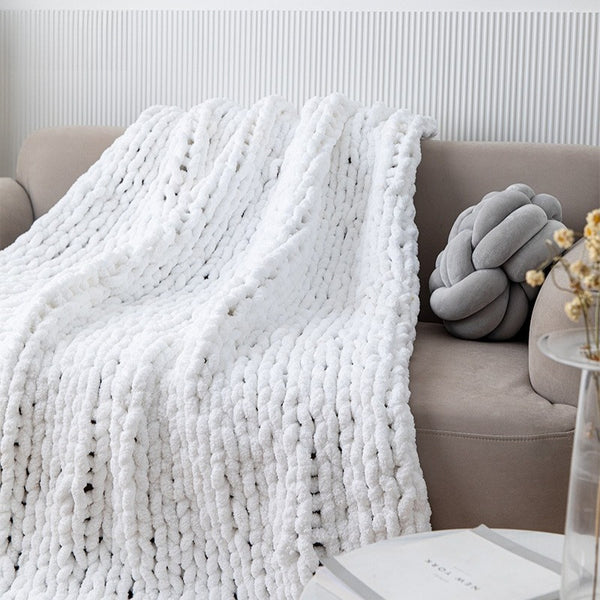 Rope Stitch Throw