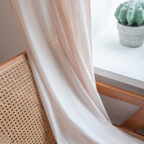 Shiny Days Textured Curtain