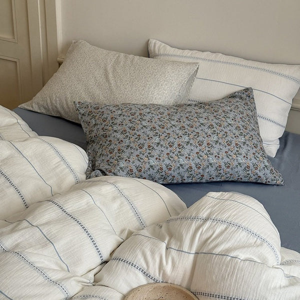 Beach Striped Bedding Set