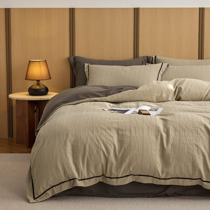 Sand Timber Diary Bedding Set