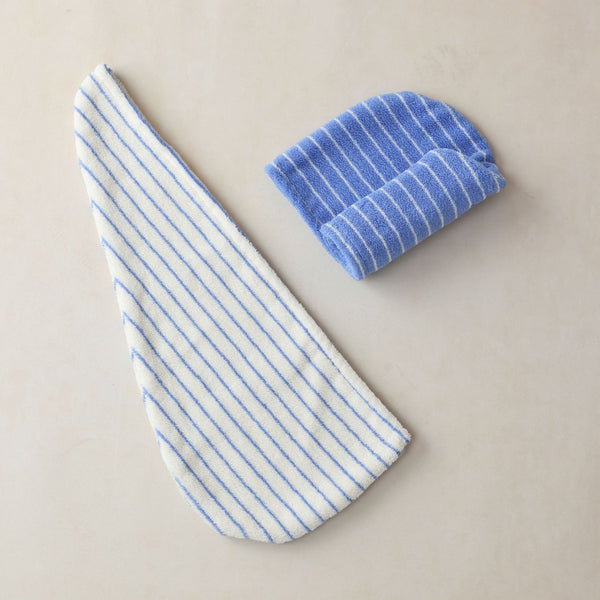 Coastal Striped  Dry Hair Cap Collection