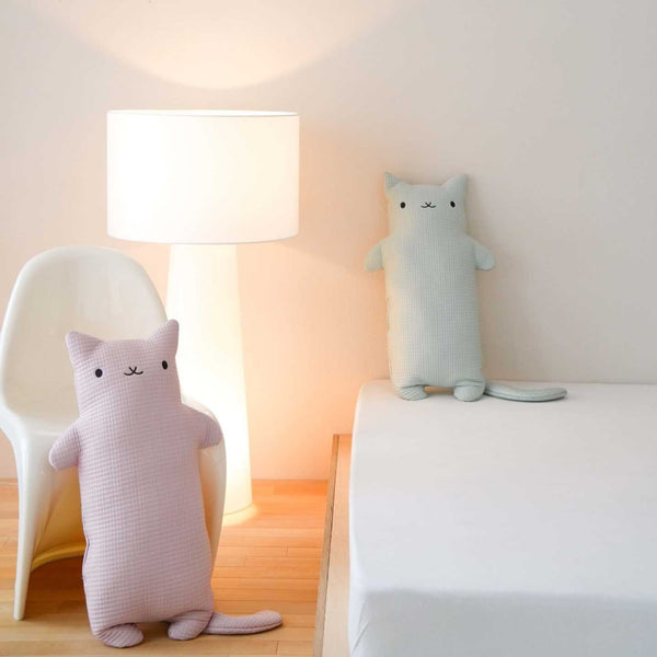 Simple Waffle Kitty Cushion