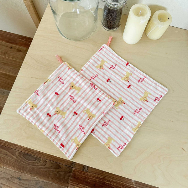 Critter Friends Burp Cloth Set