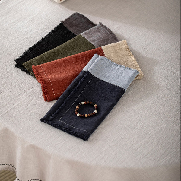 Patchwork Ramie Placemat Set