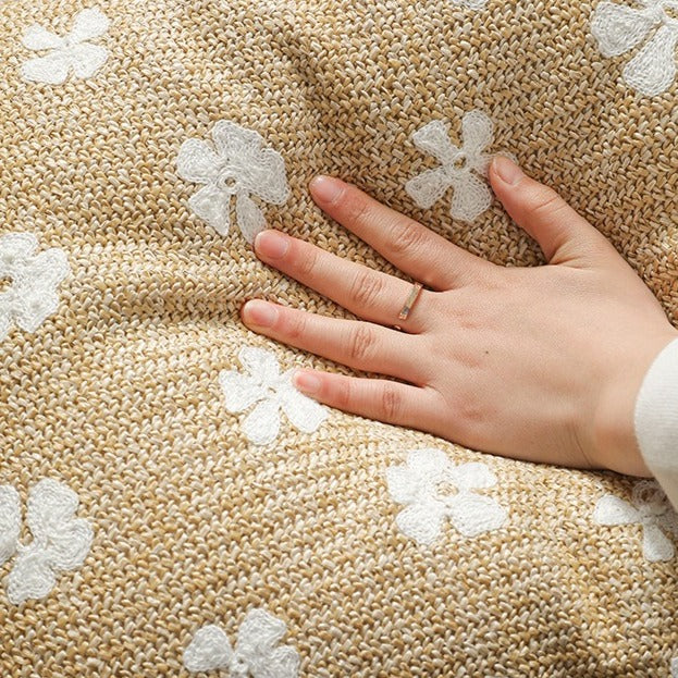 Wabi-sabi Floral Cushion