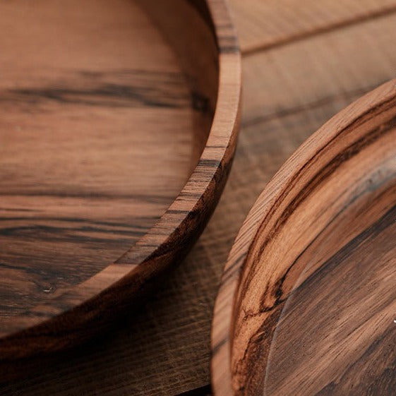 Countryside Wooden Salad Bowl