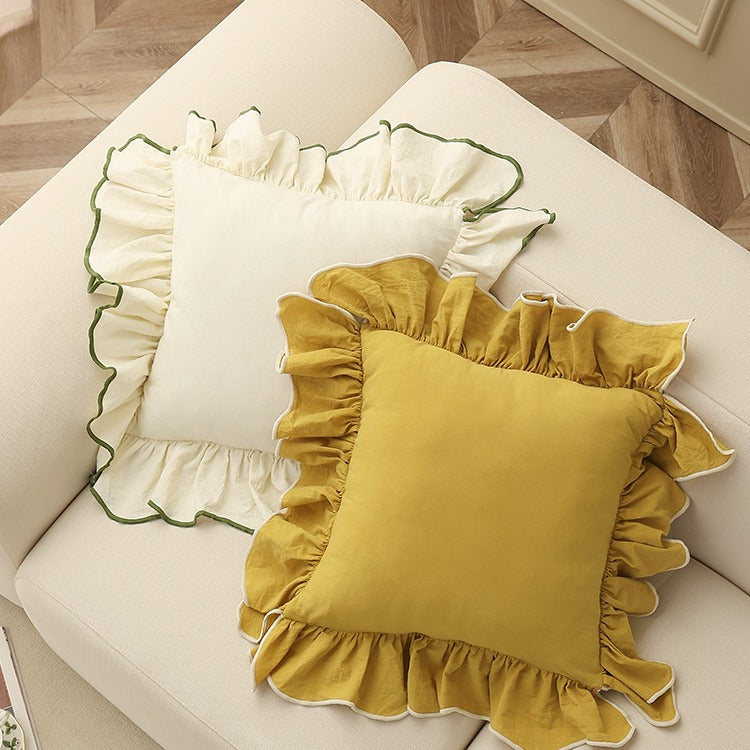 Cozy Ruffle Cushion Collection