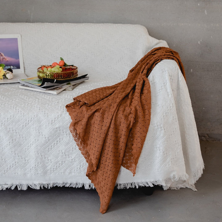 Rustic Ripple Lace Tablecloth