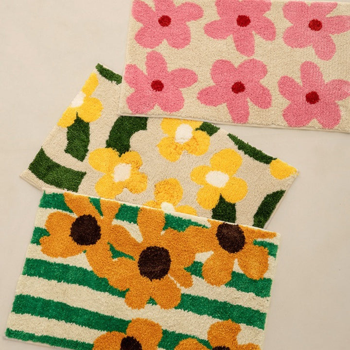 Pop Daisy Shaggy Rug