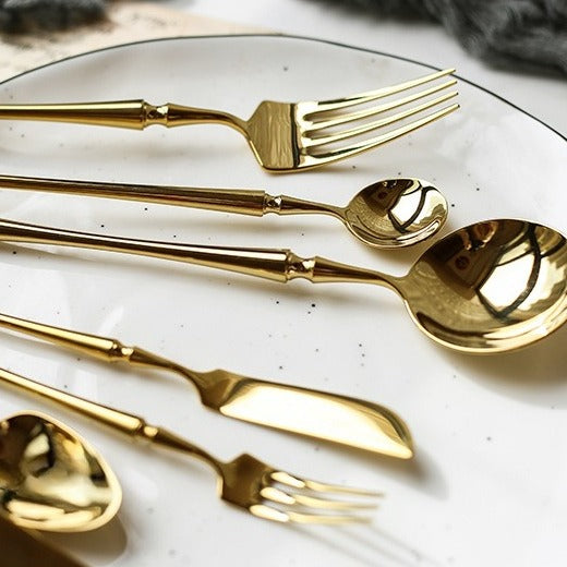 Radiant Gold Cutlery