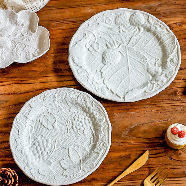Grapevine Round Plate