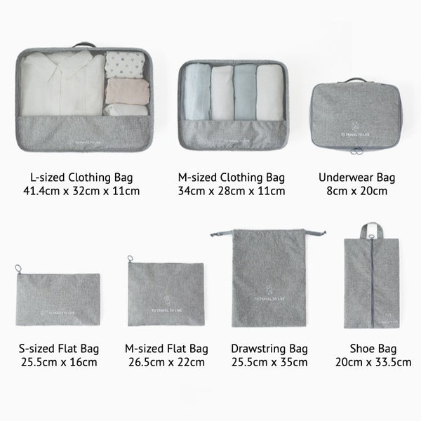 To Travel, To Live Packing Set