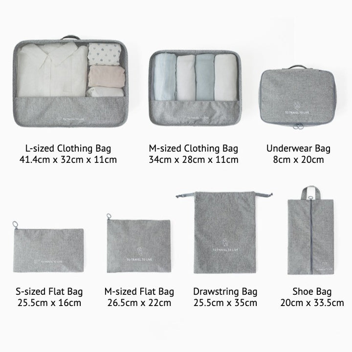 To Travel, To Live Packing Set