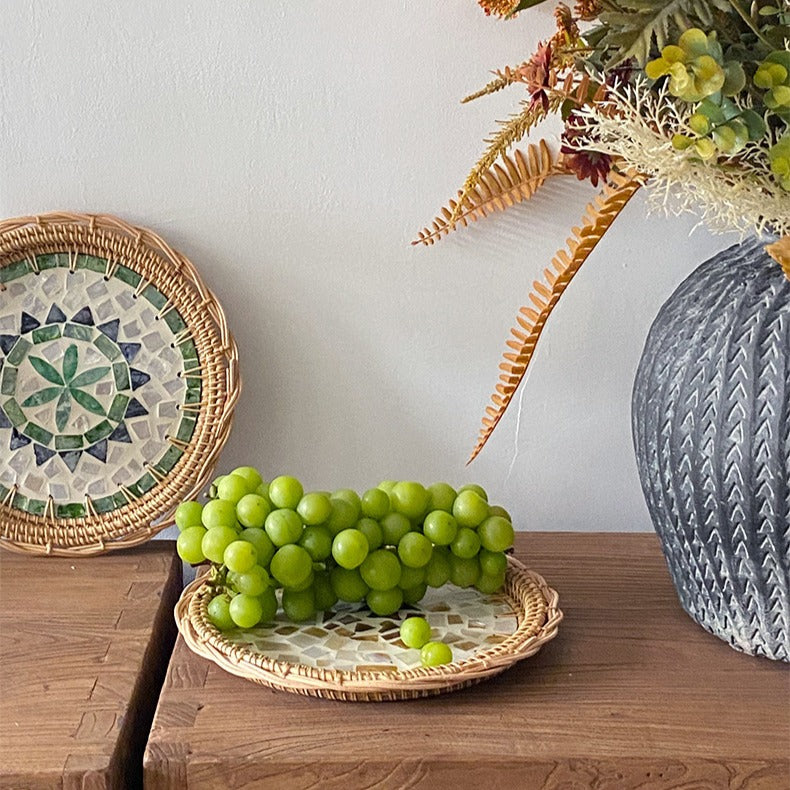 Garland Rattan Shell Tray