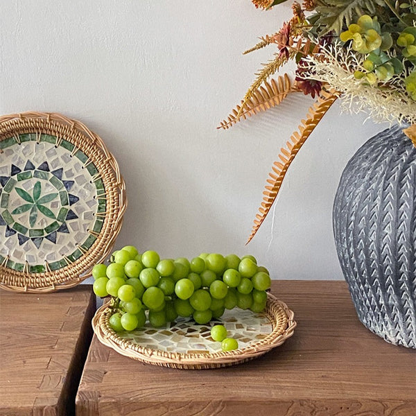 Garland Rattan Shell Tray