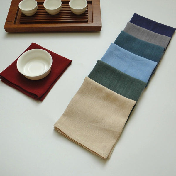 Soft Cotton & Linen Napkin Set