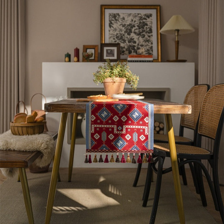 Sahara Ruby Table Runner