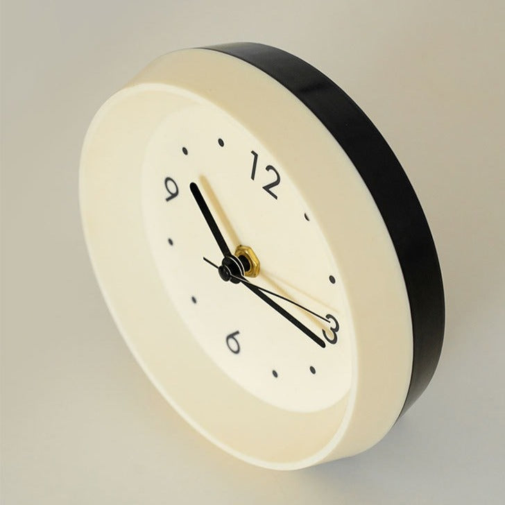 Minimal Ivory Desk Clock