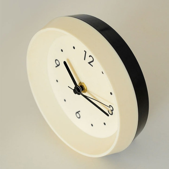 Minimal Ivory Desk Clock
